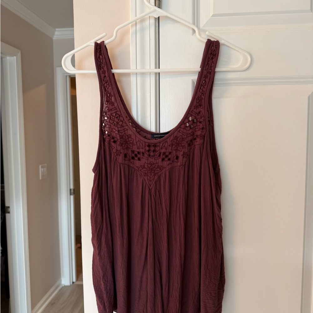 Women's Tank Top in Burgundy